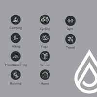 Pura Water - Water Filtering Bottle - Lite 680ml